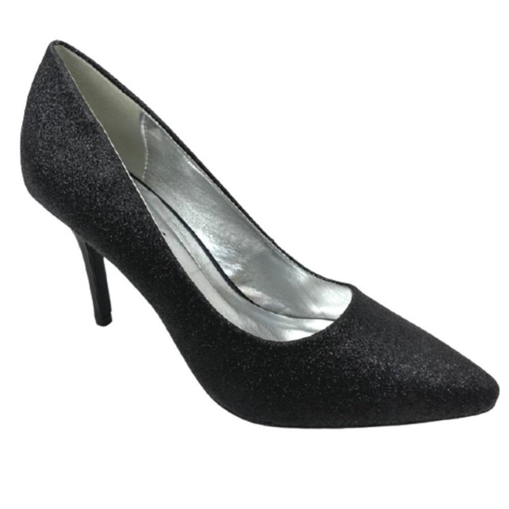 NWT Bonnibel Slip-On Glitter Dress Pump Stiletto Almond Toe High Heels Shoes… - Picture 4 of 6